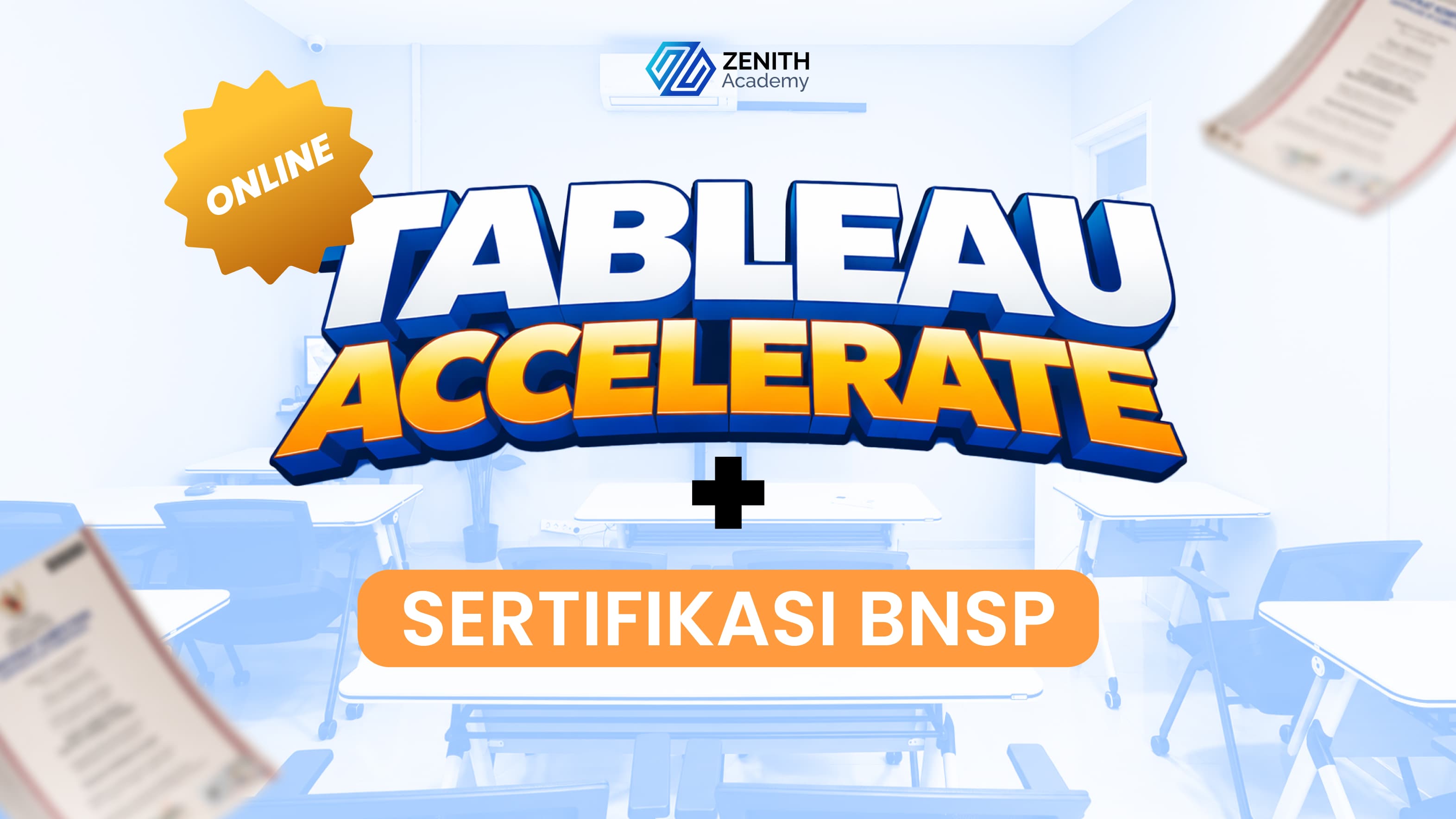 Tableau Accelerate + Sertifikasi BNSP Online
